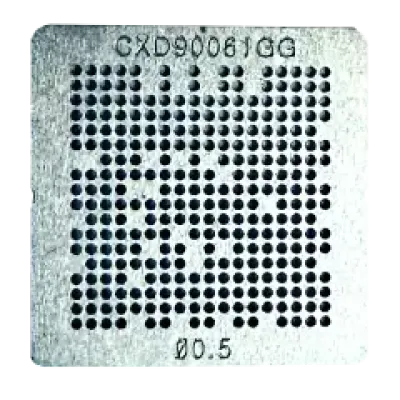 Трафарети BGA Reballing Southbridge для PlayStation 5 (CXD90061GG) (1.8CM)