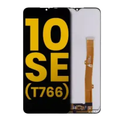 Дисплейний модуль (LCD) без рамки для TCL 10 SE (T766) (Refurbished) (чорний)