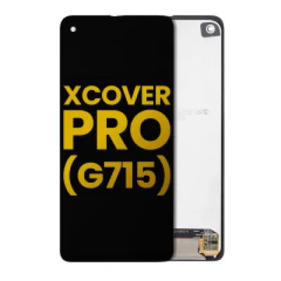 Дисплейний модуль (LCD) без рамки для Samsung Galaxy XCover Pro (G715) (Refurbished) (чорний)