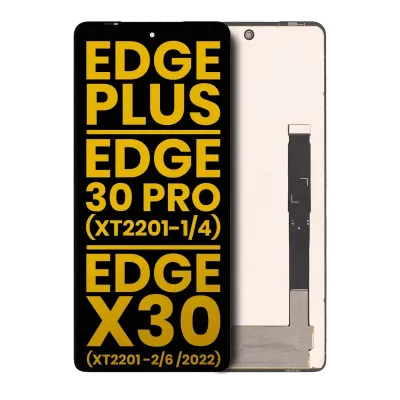 OLED Assembly Without Frame For Motorola Moto Edge Plus / Edge 30 Pro (XT2201-1/4) / Edge X30 5G (XT2201-2/6 /2022) (Refurbished) (All Colors)