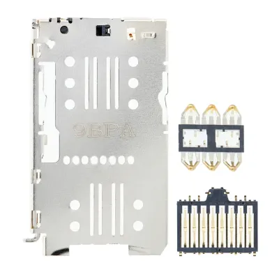 Sim Card Reader For Motorola Moto G Stylus 5G (XT2131 / 2021) (3 Piece Set)
