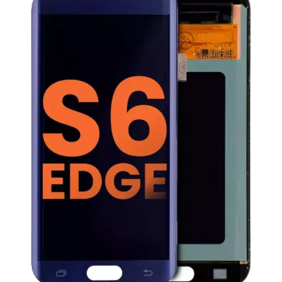 Дисплейний модуль OLED без рамки для Samsung Galaxy S6 Edge (Blemish: Grade B) (Black Sapphire)