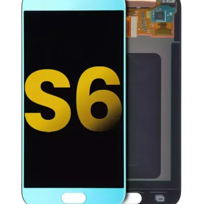 Дисплейний модуль OLED без рамки для Samsung Galaxy S6 (Refurbished) (Blue Topaz)