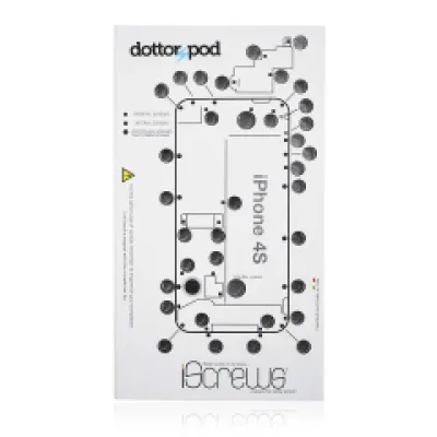 Килимок позицій гвинтів Dottorpod iScrews для iPhone 4S