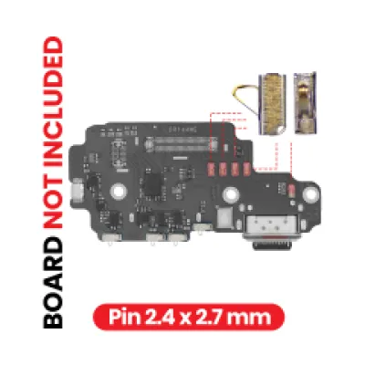 Контакти PCB плати для всіх моделей Samsung (Ширина: 2,4 мм / Довжина: 2,7 мм) (100 шт)