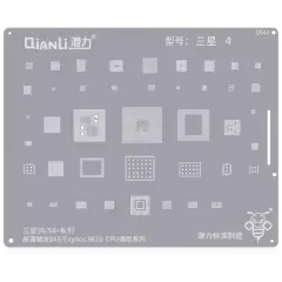 Трафарет Qianli Bumblebee (QS43) для Samsung Galaxy S9 / S9 Plus (Qualcomm 845) (Exynos9810) CPU Universal Series
