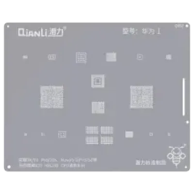 Трафарет Qianli Bumblebee (QS52) для Huawei Honor 9X / Pro / 20S / Nova 5 / 5i Pro / 5Z (Kirin810) (HI6280) серія CPU Universal