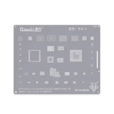 Трафарет Qianli Bumblebee (QS54) для Huawei P30 / 30Pro / Mate20 / 20Pro / 20X / 20RS / Honor View 20 / Magic 2 (Kirin980) (HI3680) серія CPU Universal