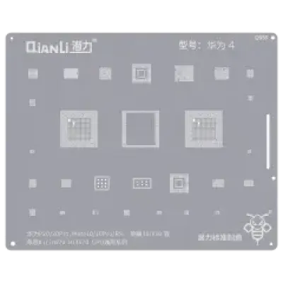 Трафарет Qianli Bumblebee (QS55) для Huawei P20 / 20Pro / Mate10 / 10Pro / RS / Honor 10 / V10 (Kirin 970) (H13670) серія CPU Universal