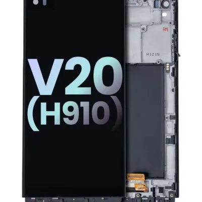 Дисплейний модуль для LG V20 (H910) з рамкою (Genuine OEM) (чорний)