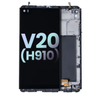 Дисплейний модуль для LG V20 (H910) з рамкою (Genuine OEM) (чорний)