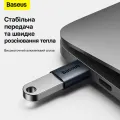Адаптер Baseus з Type-C на USB