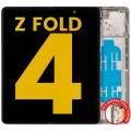 Inner OLED Assembly With Frame For Samsung Galaxy Z Fold 4 5G (US & International) (Refurbished) (Beige)