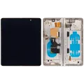 Inner OLED Assembly With Frame For Samsung Galaxy Z Fold 4 5G (US & International) (Refurbished) (Beige)