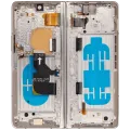 Inner OLED Assembly With Frame For Samsung Galaxy Z Fold 4 5G (US & International) (Refurbished) (Beige)