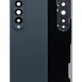 Back Cover Glass With Camera Lens For Samsung Galaxy Z Fold 4 (F936) (Graygreen)