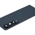 Back Cover Glass With Camera Lens For Samsung Galaxy Z Fold 4 (F936) (Graygreen)
