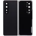 Back Cover Glass With Camera Lens For Samsung Galaxy Z Fold 4 (F936) (Phantom Black)
