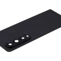 Back Cover Glass With Camera Lens For Samsung Galaxy Z Fold 4 (F936) (Phantom Black)