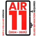 Digitizer For iPad Air 11" (2024 / 2025 / 2026) (Glass Separation Required) (WiFi / Cellular) (Aftermarket Plus) (Black)