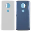 Back cover Glass For Motorola Moto G7 (XT1962 / 2019) (Genuine OEM) (Clear White)