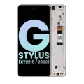 LCD Assembly With Frame For Motorola Moto G Stylus 5G (XT2215 / 2022) (Genuine OEM) (Seafoam Green)