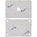 2-in-1 (Top, Bottom) Skin for MacBook Pro 13" A1502 (2015) / A1425 (2012-2013) (Silver)