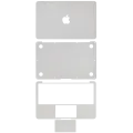 4-in-1 (Top, Bottom, Keyboard, Trackpad) Skin for MacBook Air 11" A1370 (2010-2011) / A1465 (2012-2015) (Silver)