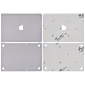 2-in-1 (Top, Bottom) Skin for MacBook 12" A1534 (2015-2017) (Space Gray)