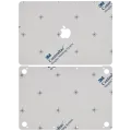 2-in-1 (Top, Bottom) Skin for MacBook 12" A1534 (2015-2017) (Space Gray)
