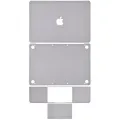 4-in-1 (Top, Bottom, Keyboard, Trackpad) Skin for MacBook 12" A1534 (2015-2017) (Space Gray)