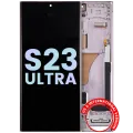 OLED Assembly With Frame For Samsung Galaxy S23 Ultra 5G (US & International) (Service Pack) (Lavender)