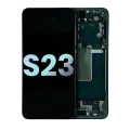 OLED Assembly With Frame For Samsung Galaxy S23 5G (US & International) (Service Pack) (Phantom Black)