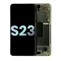OLED Assembly With Frame For Samsung Galaxy S23 5G (US & International) (Service Pack) (Cream)
