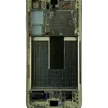 OLED Assembly With Frame For Samsung Galaxy S23 5G (US & International) (Service Pack) (Cream)