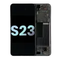 OLED Assembly With Frame For Samsung Galaxy S23 5G (US & International) (Service Pack) (Lavender)