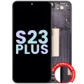 OLED Assembly With Frame For Samsung Galaxy S23 Plus 5G (US & International) (Service Pack) (Phantom Black)