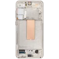 OLED Assembly With Frame For Samsung Galaxy S23 Plus 5G (US & International) (Service Pack) (Cream)