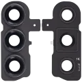 Back Camera Lens With Cover Bezel Ring For Samsung Galaxy S23 5G / S23 Plus 5G (Phantom Black)