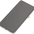 OLED Assembly With Frame For Samsung Galaxy S21 Plus 5G (Aftermarket Plus) (Phantom Silver)