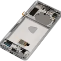 OLED Assembly With Frame For Samsung Galaxy S21 Plus 5G (Aftermarket Plus) (Phantom Silver)