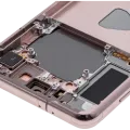 OLED Assembly With Frame For Samsung Galaxy S21 Plus 5G (Aftermarket Plus) (Phantom Violet / Pink / Gold)