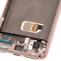 OLED Assembly With Frame For Samsung Galaxy S21 5G (Aftermarket Plus) (Phantom Pink)