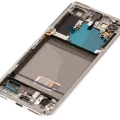 OLED Assembly With Frame For Samsung Galaxy S21 5G (Aftermarket Plus) (Phantom White)