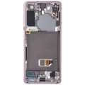 OLED Assembly With Frame For Samsung Galaxy S21 5G (Aftermarket Plus) (Phantom Violet)