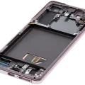 OLED Assembly With Frame For Samsung Galaxy S21 5G (Aftermarket Plus) (Phantom Violet)
