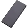 Дисплейний модуль (OLED) з рамкою для Samsung Galaxy S20 Ultra 5G (Aftermarket Plus) (Cosmic Gray)