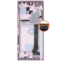 OLED Assembly With Frame For Samsung Galaxy Note 20 Ultra 5G (Aftermarket Plus) (Mystic Bronze)