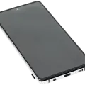OLED Assembly With Frame For Samsung Galaxy Note 10 Lite (Aftermarket Plus) (Aura Glow / Silver)