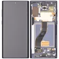 OLED Assembly With Frame For Samsung Galaxy Note 10 (Aftermarket Plus) (Aura Black)